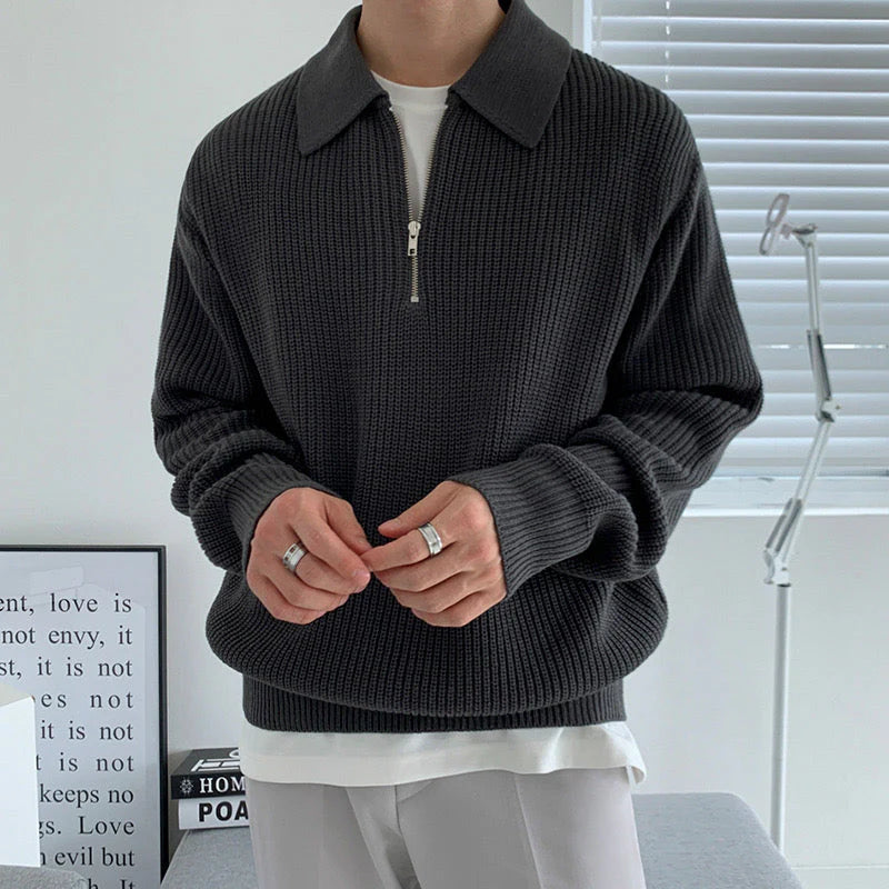 Sweater RASON de cierre frontal