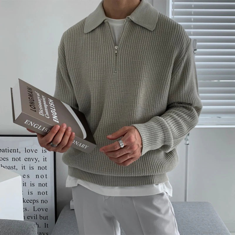 Sweater RASON de cierre frontal