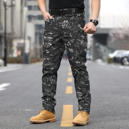 Minimal Vintage Pantalones Tácticos Cargo IX9