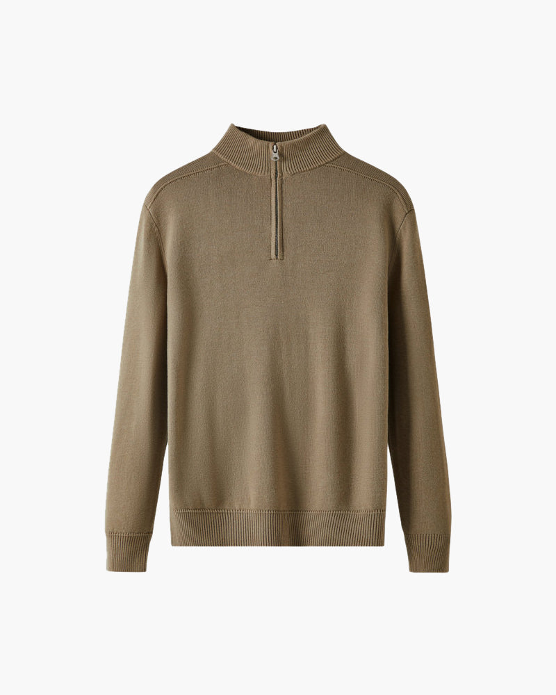 Old Money Suéter Cremallera Merino Premium