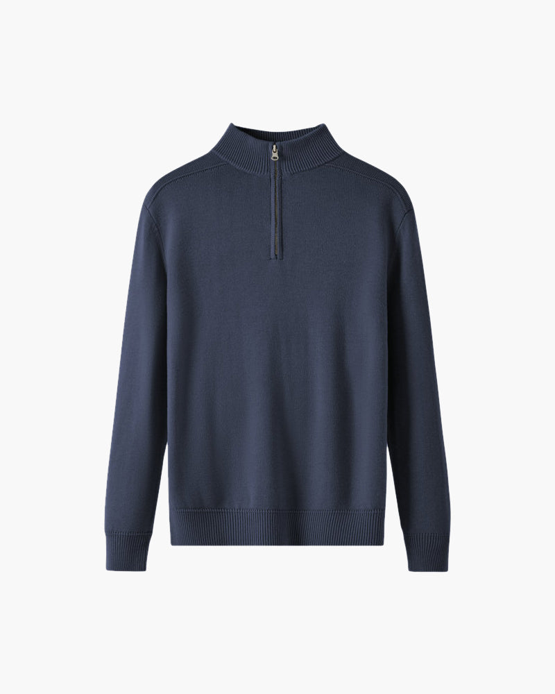 Old Money Suéter Cremallera Merino Premium