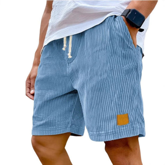 Minimal Vintage Pantalones Cortos Bordados Retro